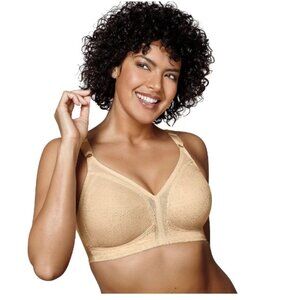 Playtex 18 Hour Wirefree Bra 20/27 Sensational Support Stretch --Sz 40 DDD